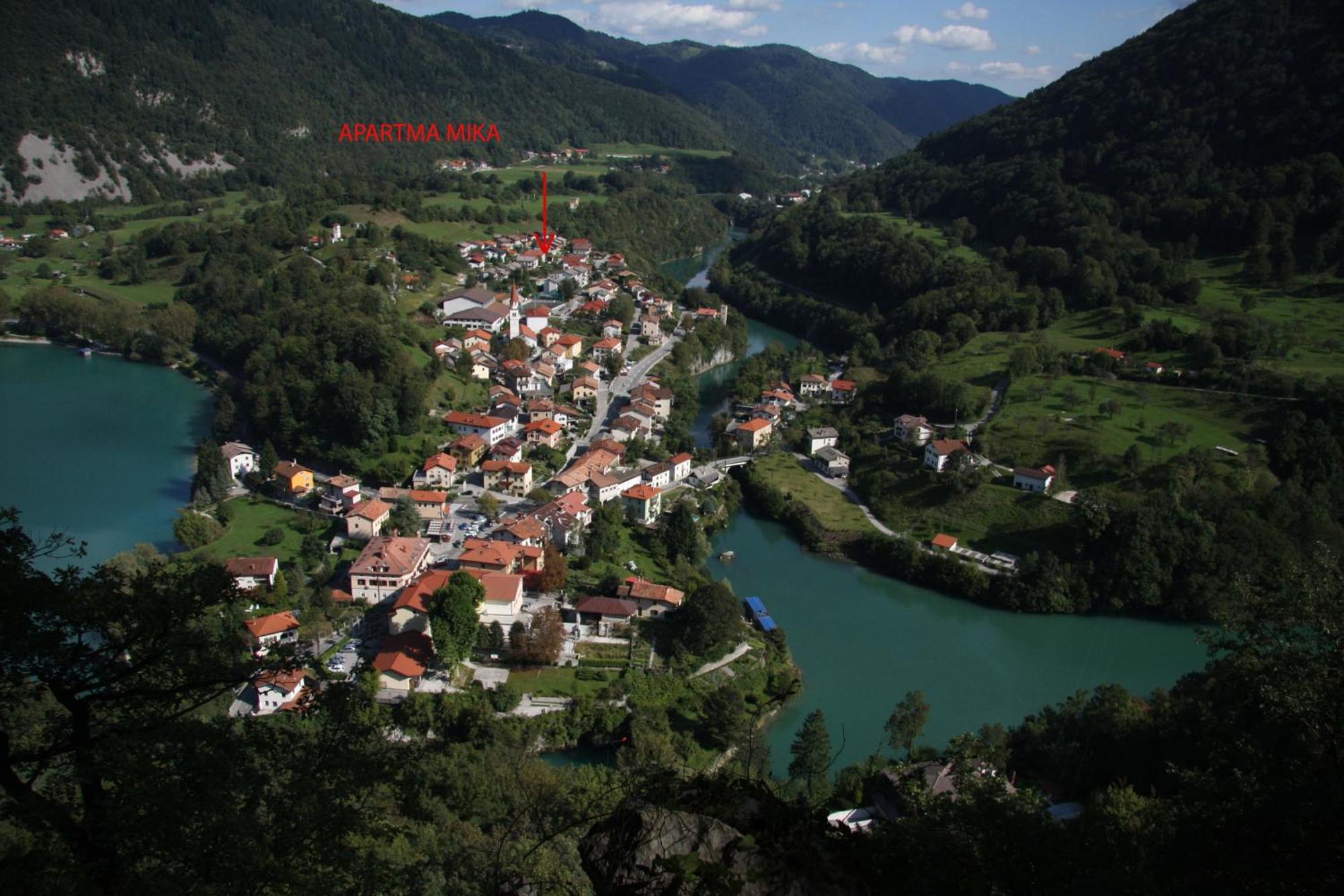 Apartma Mika Most na Soči Eksteriør bilde